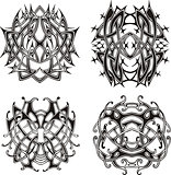 Symmetrical knot patterns