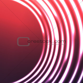 Light Circles Abstract Background. Vector Astral Background.