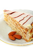Almond cake Esterhazy.