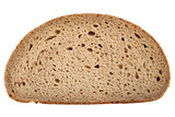 Slice of a wheat bread