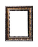 Vintage wooden frame isolated