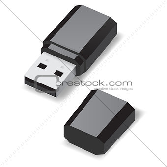 USB flash drive.