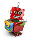 Student toy robot