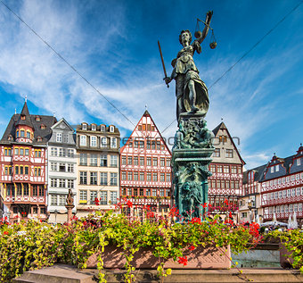 Frankfurt Germany Old City