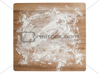wooden baking board