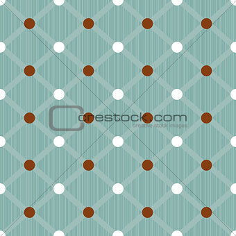 Seamless dots pattern background