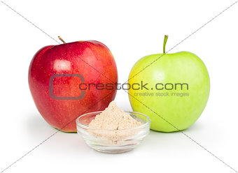 Apple and pectin powder