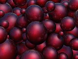 Abstract balls background