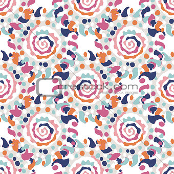 Vintage seamless pattern for your design