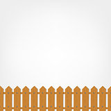 Wooden fence, seamless pattern for your design