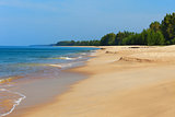 Thailand untouched deserted beach