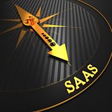 SAAS. Information Technology Concept.
