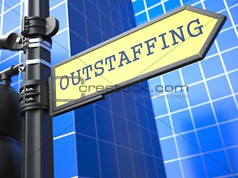 Outstaffing. Business Concept.