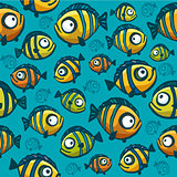 Fish wallpaper - seamless pattern