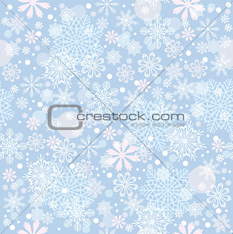 Background with snowflakes    