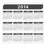 2014 Calendar