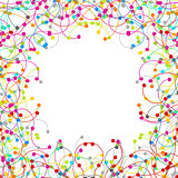 Frame made of colored network
