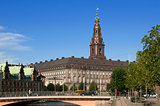 Kopenhagen Slotsholmen Danish Parliament Christiansborg