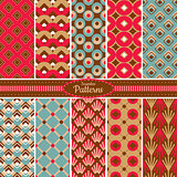 Collection of seamless pattern backgrounds