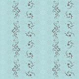 Seamless floral pattern with tiny flowers