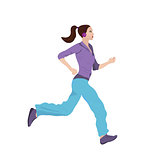 Woman Jogging