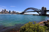 Sydney Harbour Bridge and City