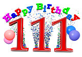 happy 111th birthday