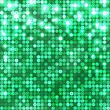 Emerald abstract sparkling background with circles