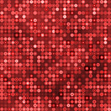 Seamless red background with circles