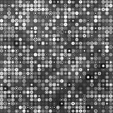 Seamless Silver background with circles