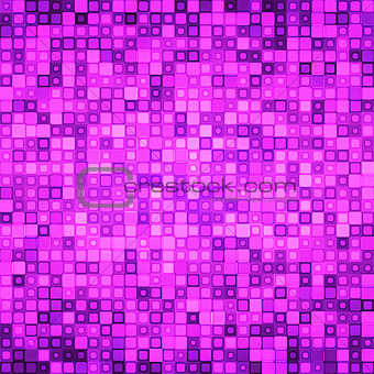 Purple square abstract background