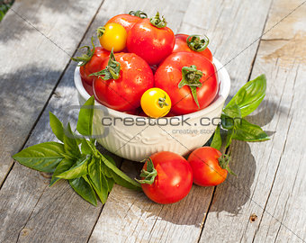Fresh ripe tomatoes