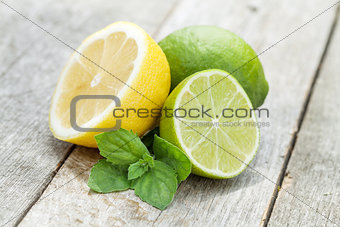 Fresh ripe citruses