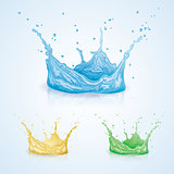 Color Water Splash