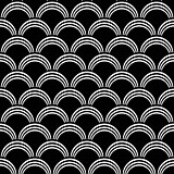 Seamless  pattern. "Fish scale" texture.