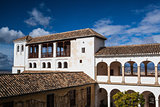 Pavillon of Generalife in Alhambra complex