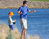 family fishing