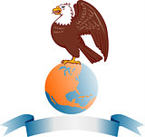 Eagle Globe Banner
