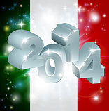 2014 Italian flag