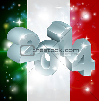 2014 Italian flag