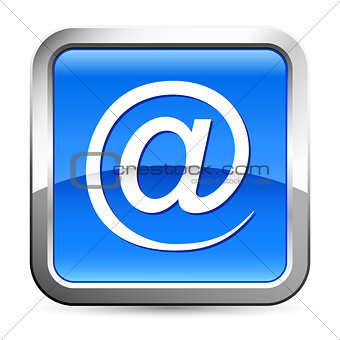 at sign, e-mail button