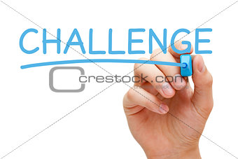 Challenge Blue Marker