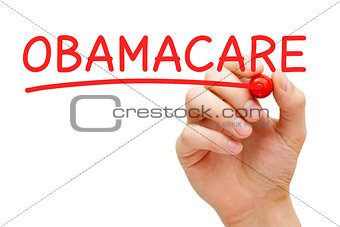 ObamaCare Red Marker