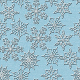 Vector seamless Pattern with Snowflakes