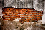 brick wall  vintage background 