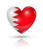 Love Bahrain, heart flag icon
