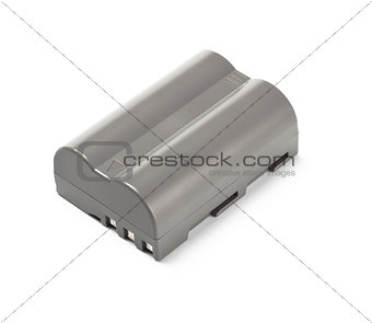 grey lithium-ion battery for dslr camera