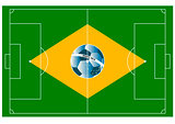 Brazil football field