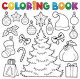 Coloring book Christmas decor 1