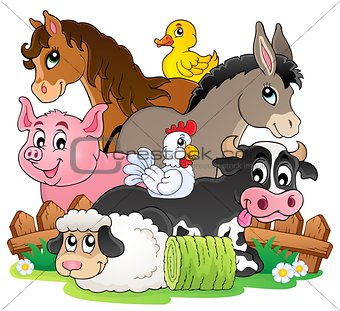 Farm animals topic image 2